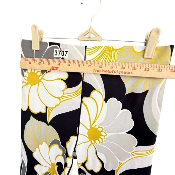 Savage X Fenty Floral Hotline High Waist Leggings Large 12-14 Yellow and Black - Picture 11 of 11